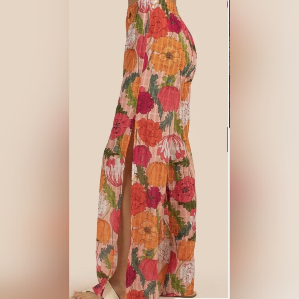 Trina Turk Sunny Bloom Swim & Spa Pants | Size XL - NWT - Picture 3 of 5